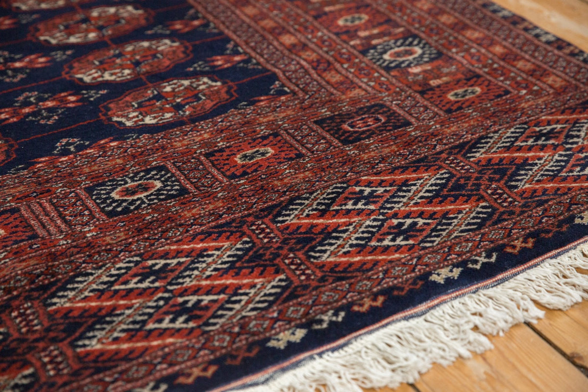 5.5x8 Vintage Fine Pakistani Bokhara Design Carpet
