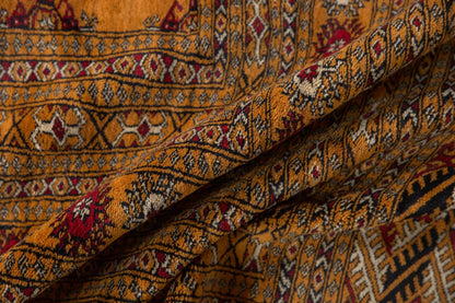 10x14 Vintage Fine Pakistani Bokhara Design Carpet