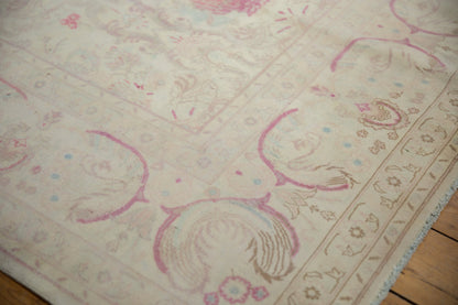 10x14 Vintage Distressed Bulgarian Kerman Design Carpet