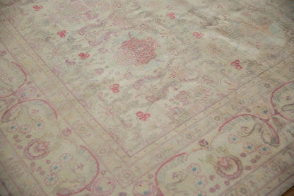 10x14 Vintage Distressed Bulgarian Kerman Design Carpet