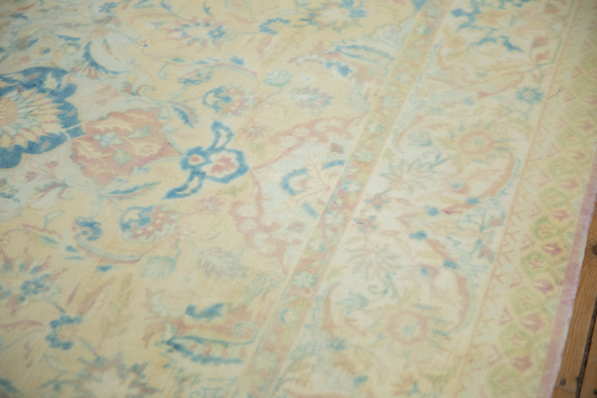10x14 Vintage Distressed Bulgarian Polonaise Design Carpet