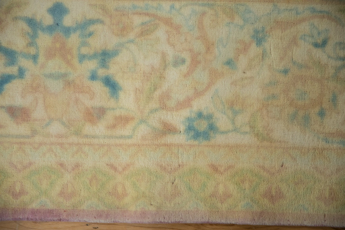 10x14 Vintage Distressed Bulgarian Polonaise Design Carpet