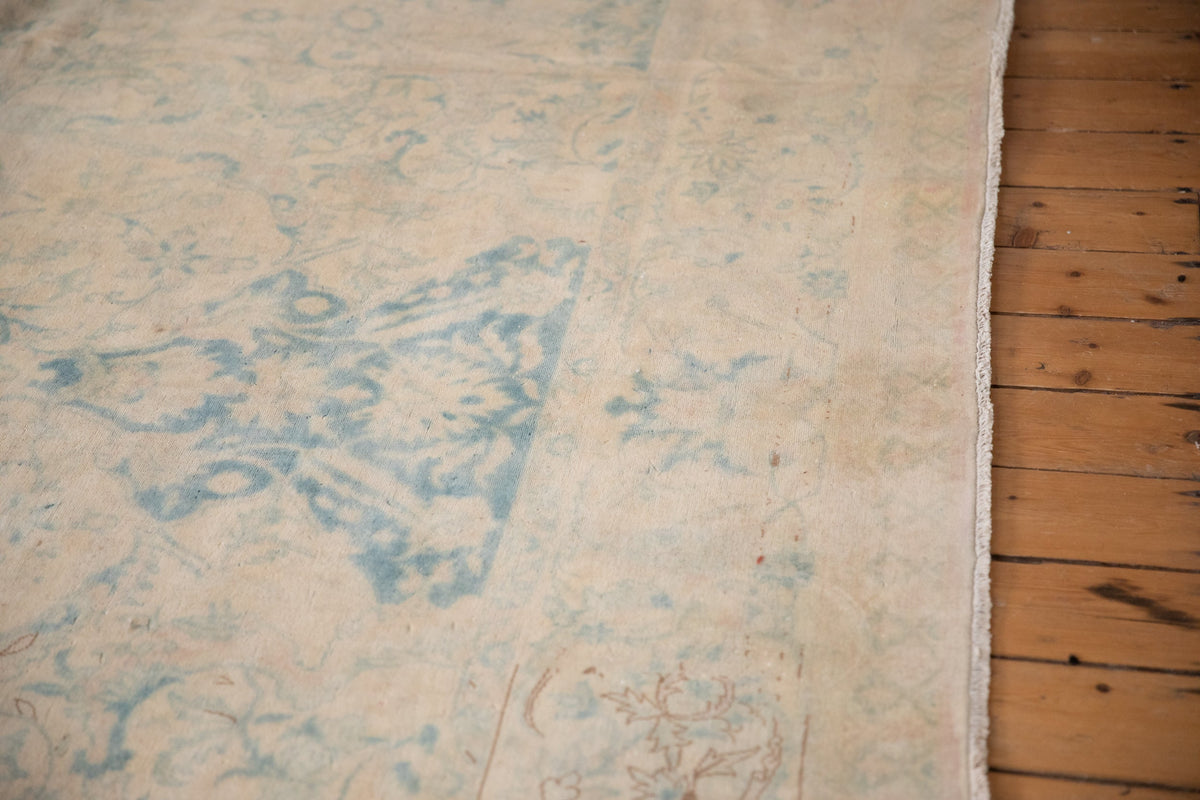 10x14 Vintage Distressed Bulgarian Polonaise Design Carpet