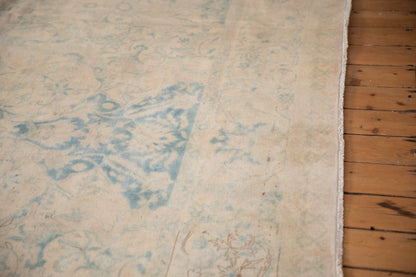 10x14 Vintage Distressed Bulgarian Polonaise Design Carpet