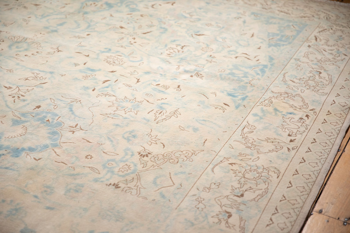 10x14 Vintage Distressed Bulgarian Polonaise Design Carpet