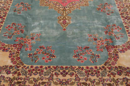 10x16.5 Vintage Fine Kerman Carpet