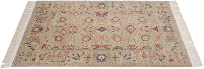 6x9 Vintage Armenian Sultanabad Design Carpet