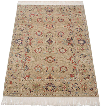 6x9 Vintage Armenian Sultanabad Design Carpet