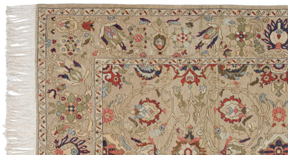 6x9 Vintage Armenian Sultanabad Design Carpet