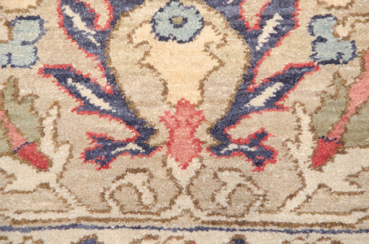6x9 Vintage Armenian Sultanabad Design Carpet