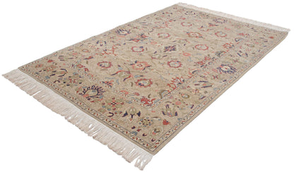 6x9 Vintage Armenian Sultanabad Design Carpet