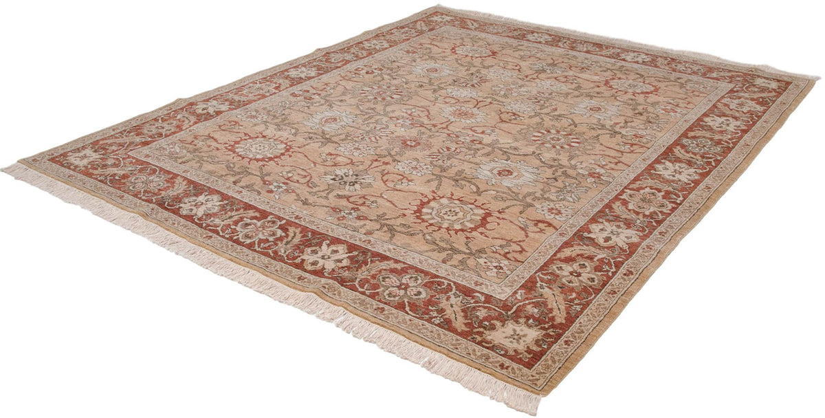 8x10 Vintage Armenian Sultanabad Design Carpet