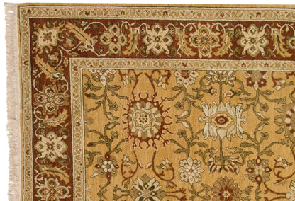 6x9 Vintage Armenian Sultanabad Design Carpet
