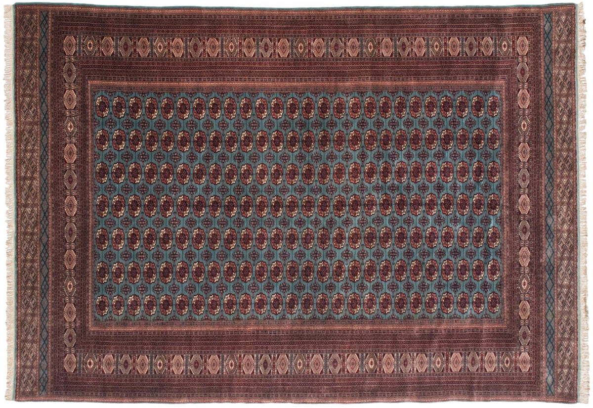 12x17.5 Vintage Fine Bokhara Carpet