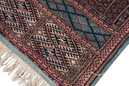 12x17.5 Vintage Fine Bokhara Carpet