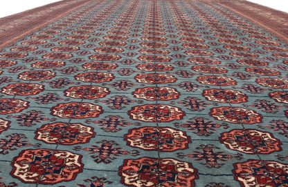 12x17.5 Vintage Fine Bokhara Carpet