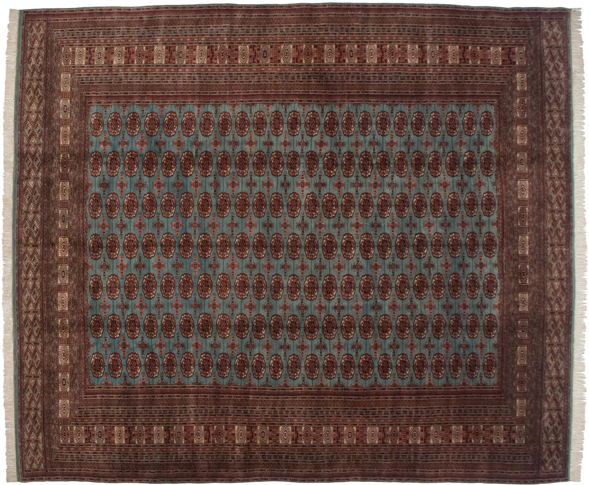 12x14.5 Vintage Fine Bokhara Carpet