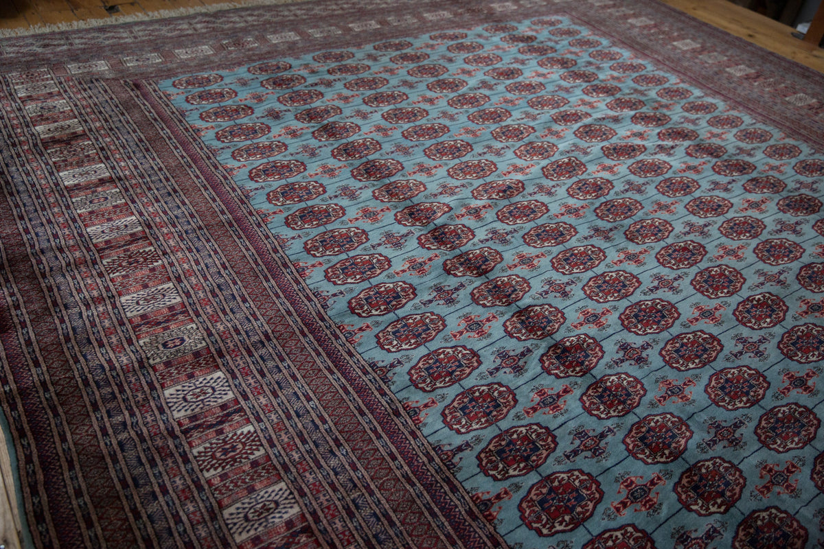 12x14.5 Vintage Fine Bokhara Carpet