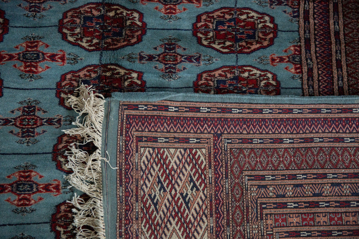 12x14.5 Vintage Fine Bokhara Carpet
