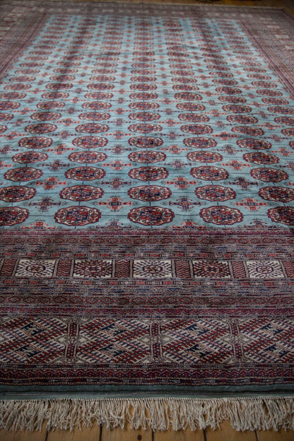 12x14.5 Vintage Fine Bokhara Carpet