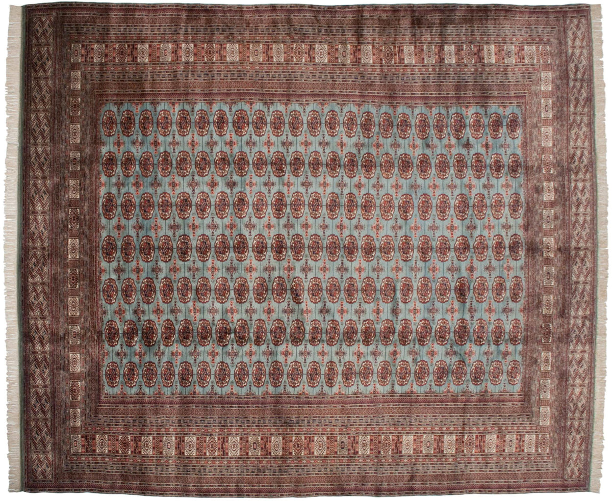12x14.5 Vintage Fine Bokhara Carpet