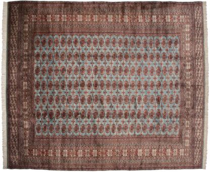 12x14.5 Vintage Fine Bokhara Carpet