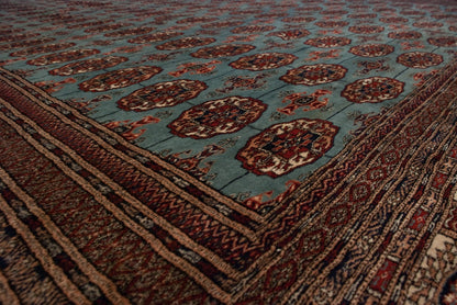 12x14.5 Vintage Fine Bokhara Carpet