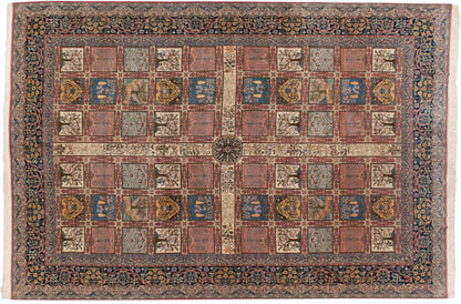 12x17.5 Vintage Bulgarian Kerman Design Carpet