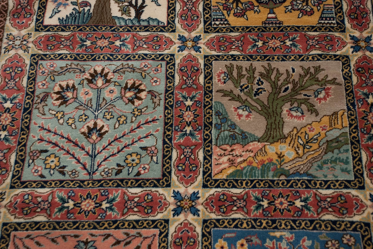 12x17.5 Vintage Bulgarian Kerman Design Carpet