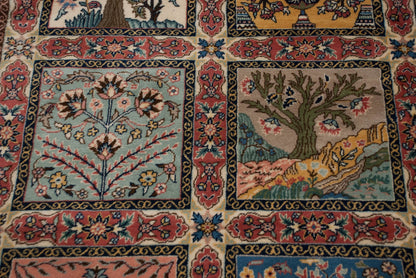12x17.5 Vintage Bulgarian Kerman Design Carpet