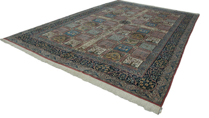 12x17.5 Vintage Bulgarian Kerman Design Carpet