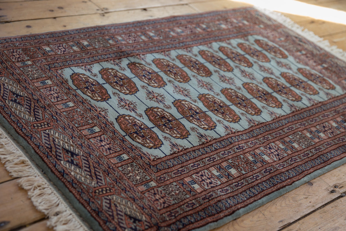 3x5 Vintage Fine Bokhara Rug