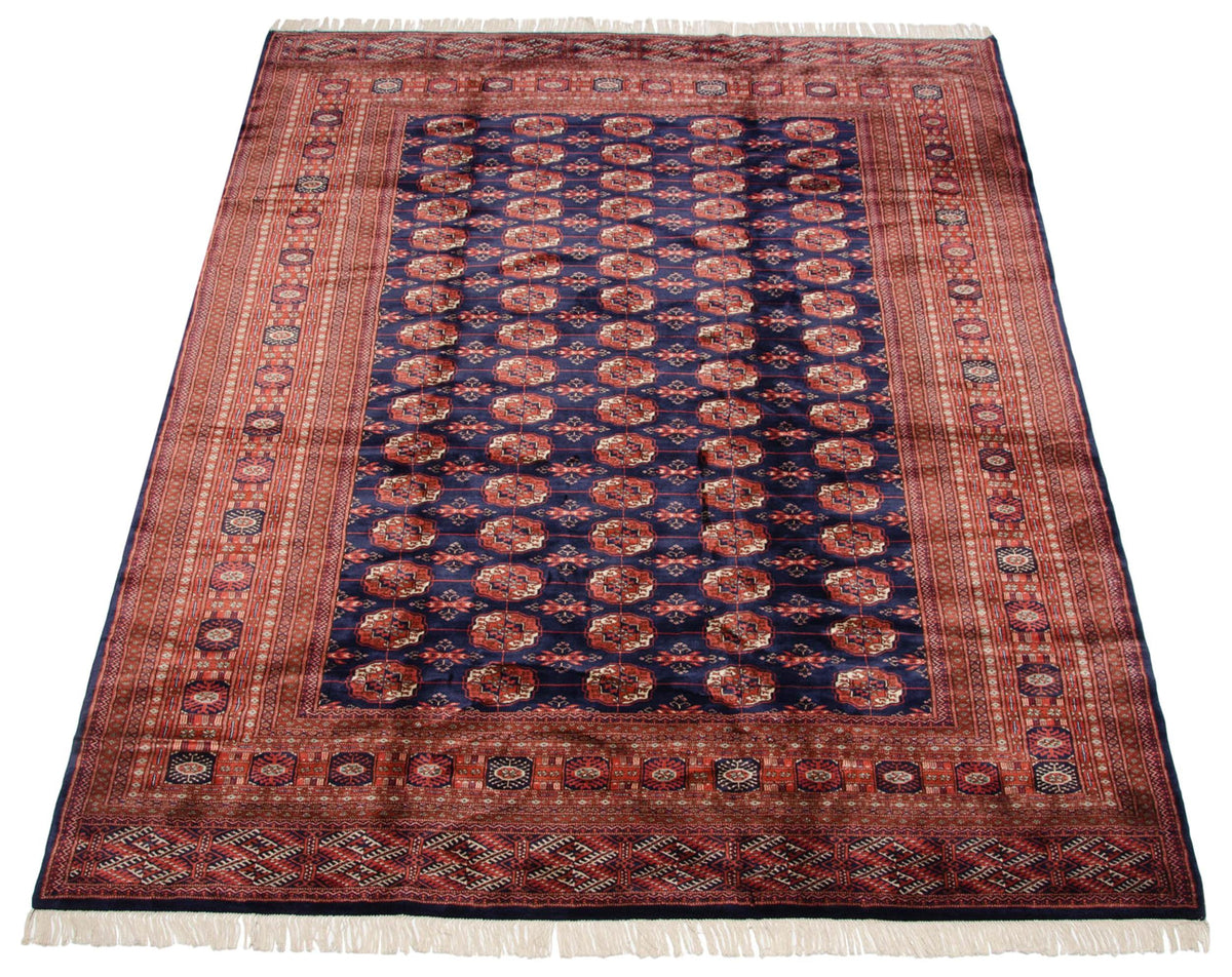 9x11.5 Vintage Fine Bokhara Carpet