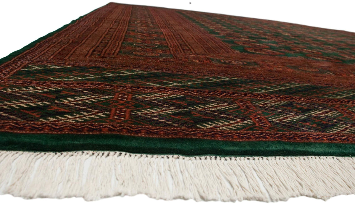 12x12.5 Vintage Fine Bokhara Square Carpet