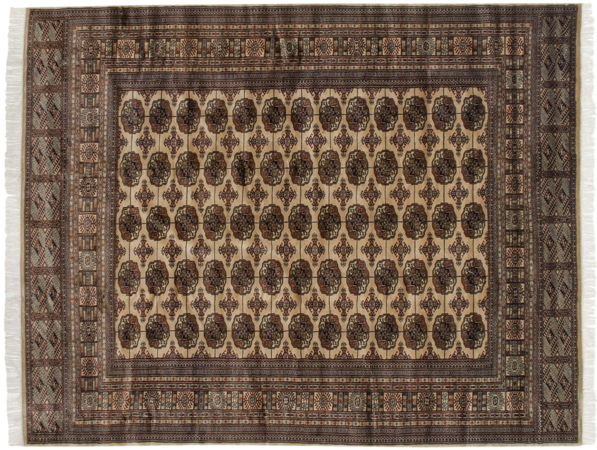 8x10 Vintage Fine Bokhara Carpet