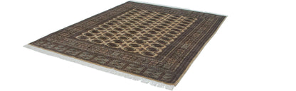 8x10 Vintage Fine Bokhara Carpet