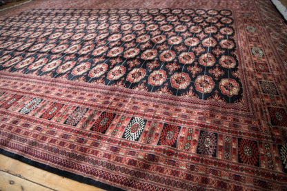 10x14 Vintage Fine Bokhara Carpet
