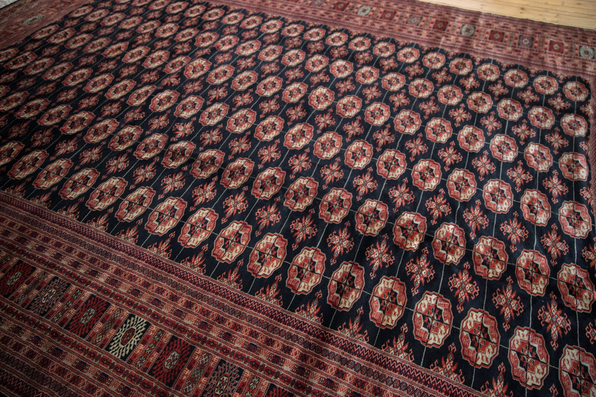 10x14 Vintage Fine Bokhara Carpet