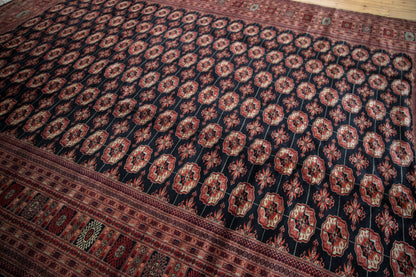 10x14 Vintage Fine Bokhara Carpet