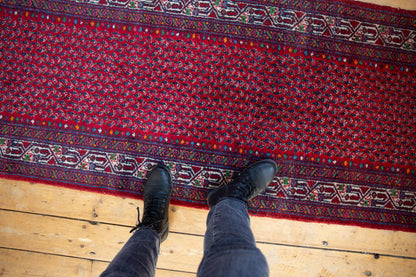 2.5x17 Vintage Tajabad Rug Runner