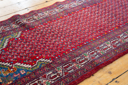 2.5x17 Vintage Tajabad Rug Runner