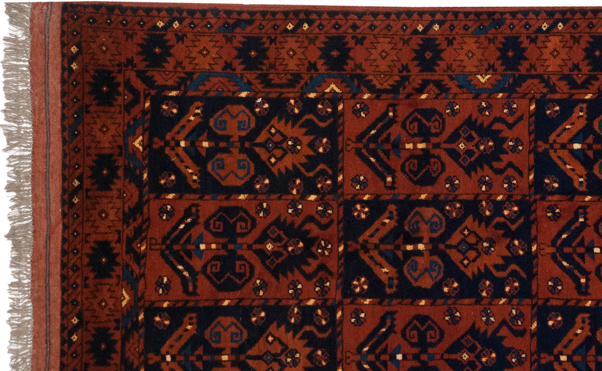 4x6 Vintage Taghan Rug
