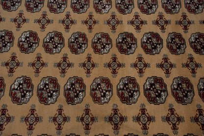10x14.5 Vintage Bokhara Carpet
