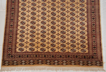 10x14.5 Vintage Bokhara Carpet