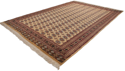 10x14.5 Vintage Bokhara Carpet
