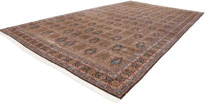 12x21.5 Vintage Bulgarian Tabriz Design Carpet