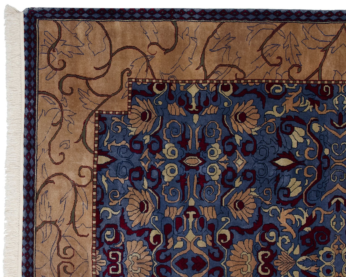 8x10 Vintage Indian Arts And Crafts Design Carpet