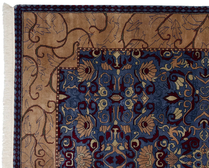 8x10 Vintage Indian Arts And Crafts Design Carpet