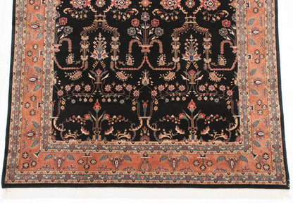 10x13.5 Vintage Indian Mohajeran Sarouk Design Carpet