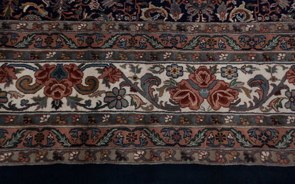 11.5x18 Vintage Indian Bijar Design Carpet